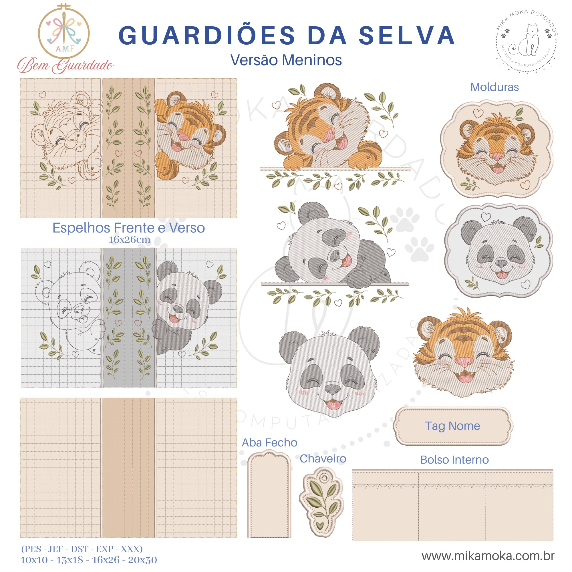 Bem Guardado – Porta Documentos — matrizes