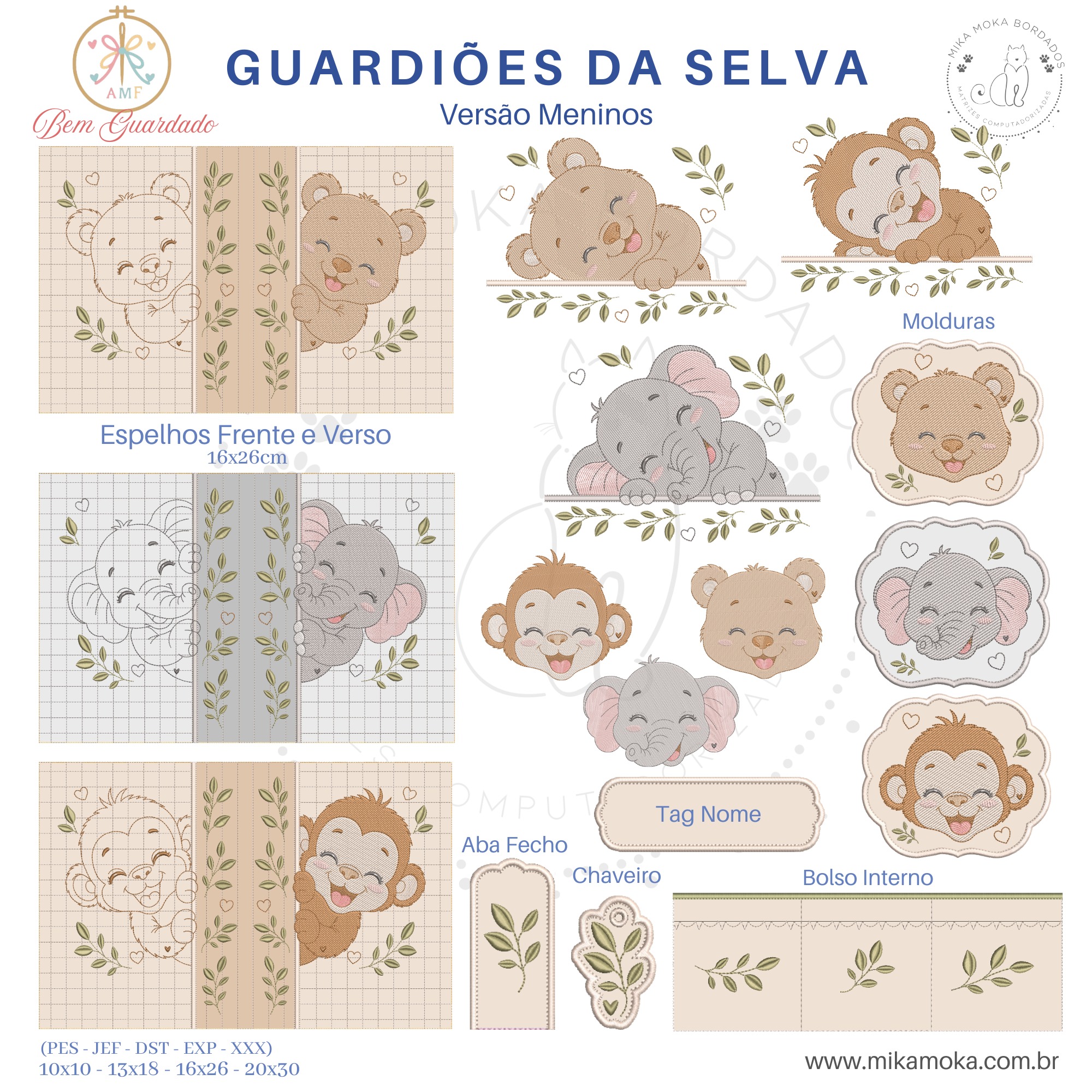 Bem Guardado – Porta Documentos — matrizes