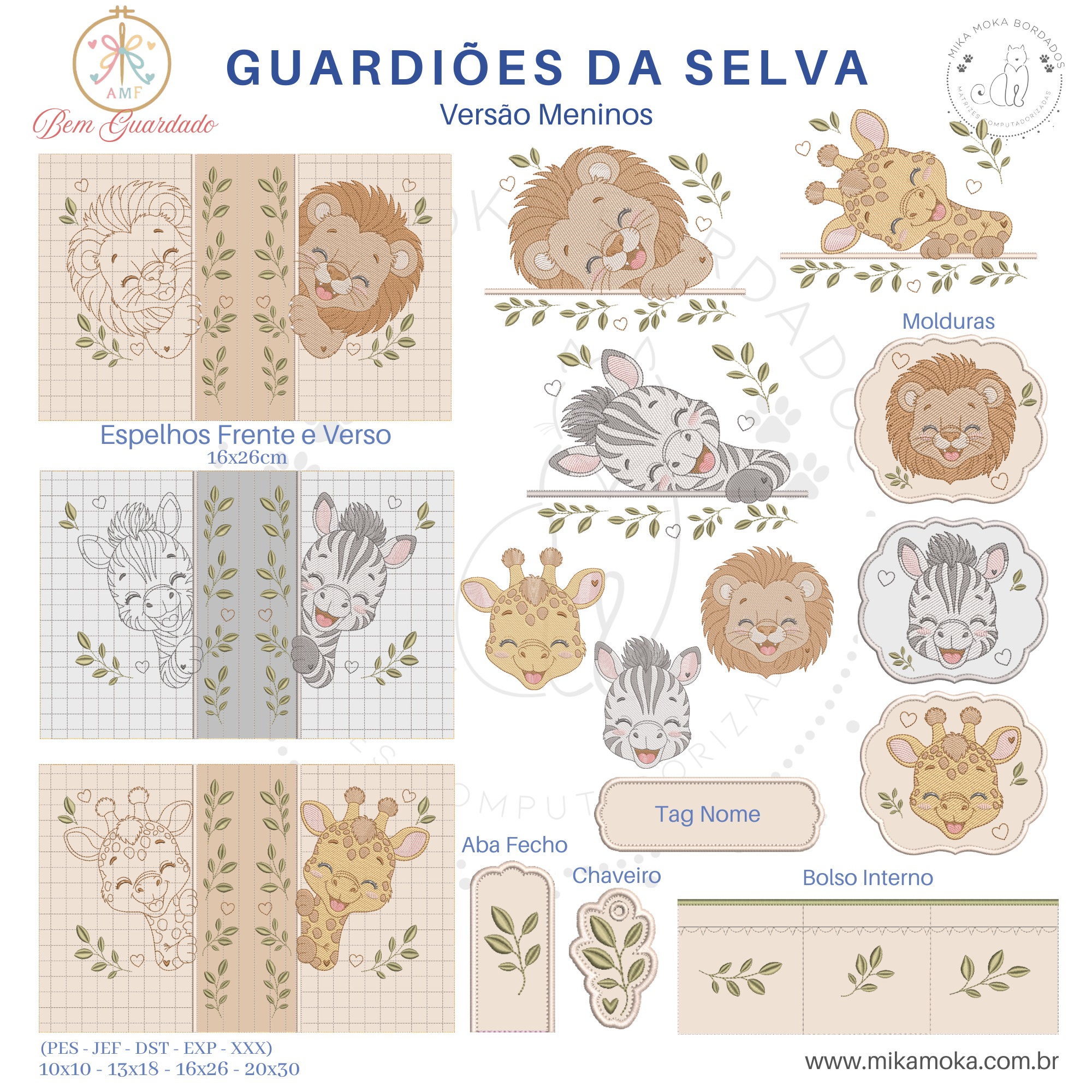 Bem Guardado – Porta Documentos — matrizes