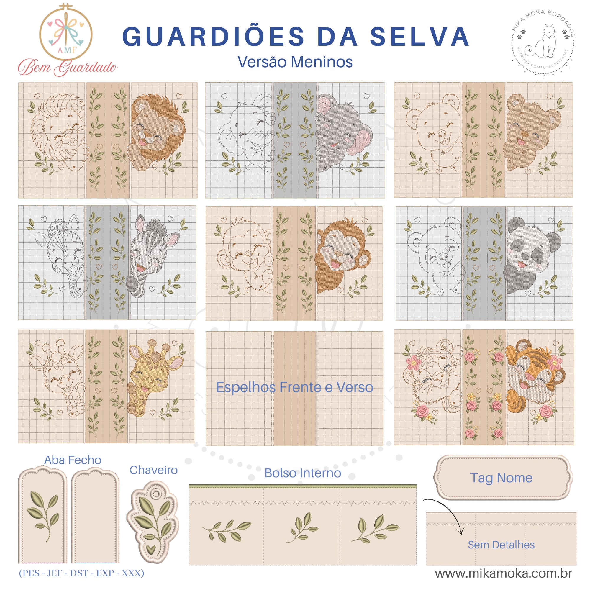 Bem Guardado – Porta Documentos — matrizes